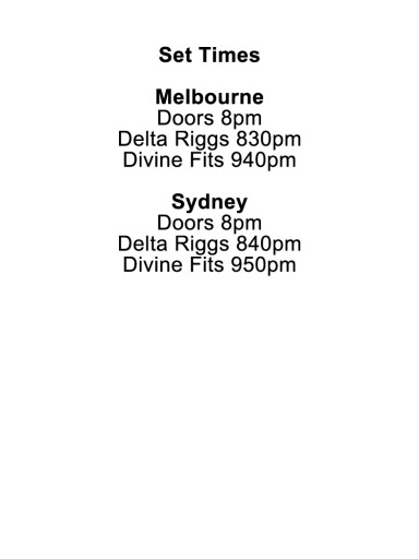 Set times