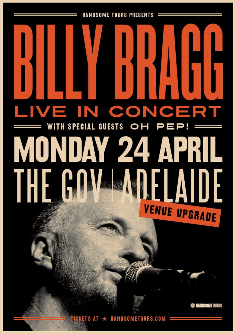 BILLY BRAGG · Handsome Tours