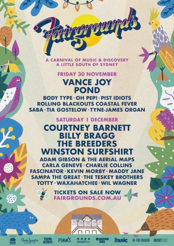 Fairgrounds 2018 2nd Line-up