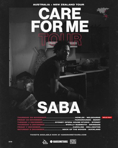 Saba Tour Australia New Zealand 2018