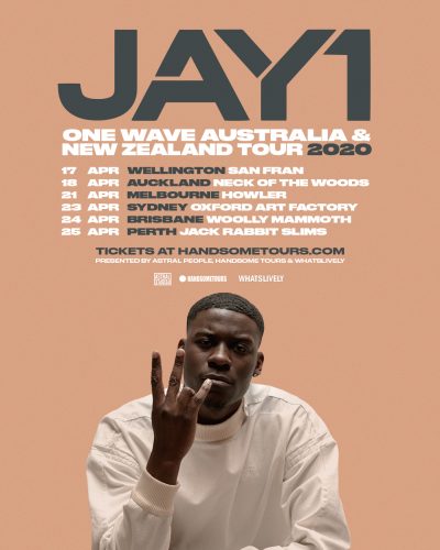 Jay 1 - AUS NZ Tour 2020 - Digital Flyer