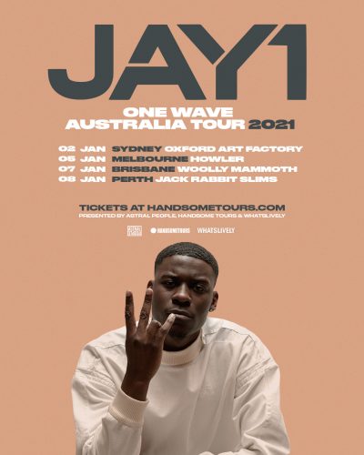 Jay 1 - AUS Tour 2021 - Digital Flyer